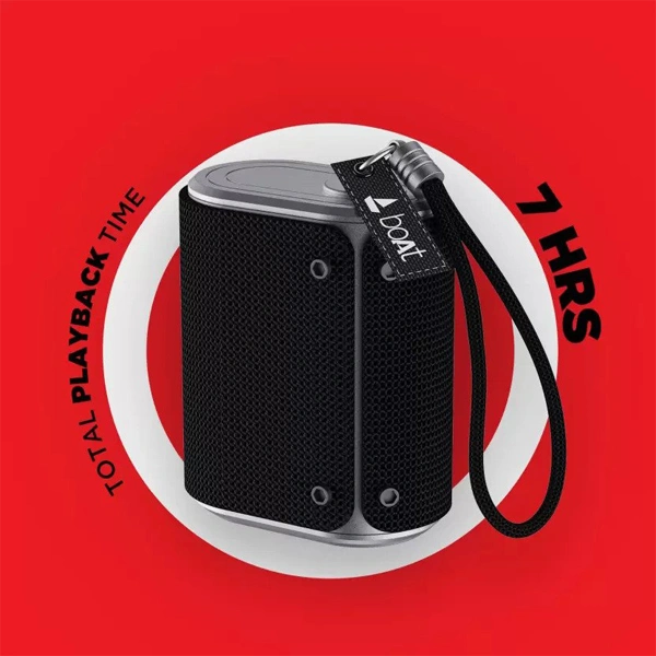 boAt Stone Grenade 5W Portable Bluetooth Speaker - Black