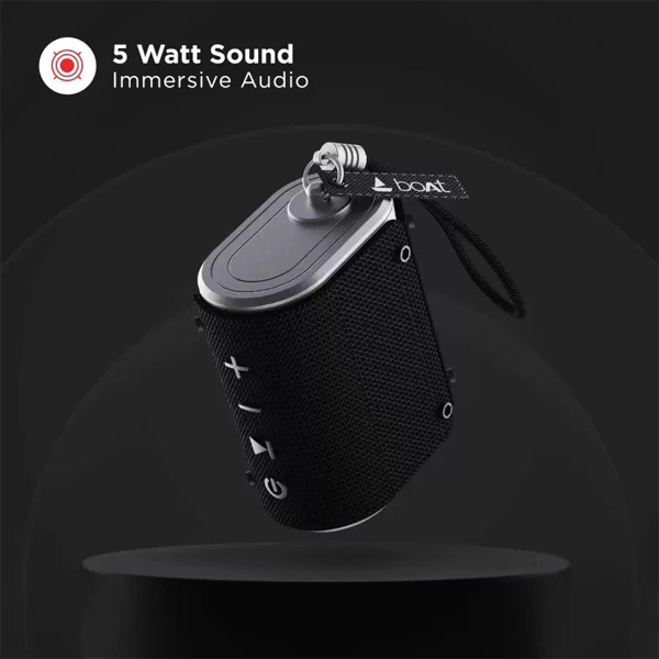 boAt Stone Grenade 5W Portable Bluetooth Speaker - Black
