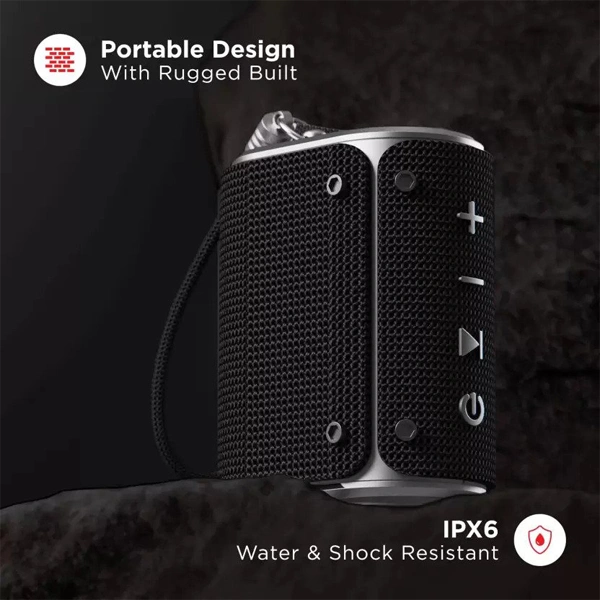 boAt Stone Grenade 5W Portable Bluetooth Speaker - Black