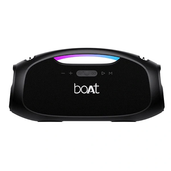 boAt Stone Ignite 90W Portable Bluetooth Speaker with RGB Light - Black
