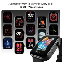 boAt Storm Call 2 1.83'' HD Display Smartwatch - Black Metal - Black Metal