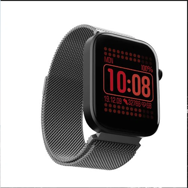 boAt Storm Call 2 1.83'' HD Display Smartwatch - Silver Metal - Silver Metal