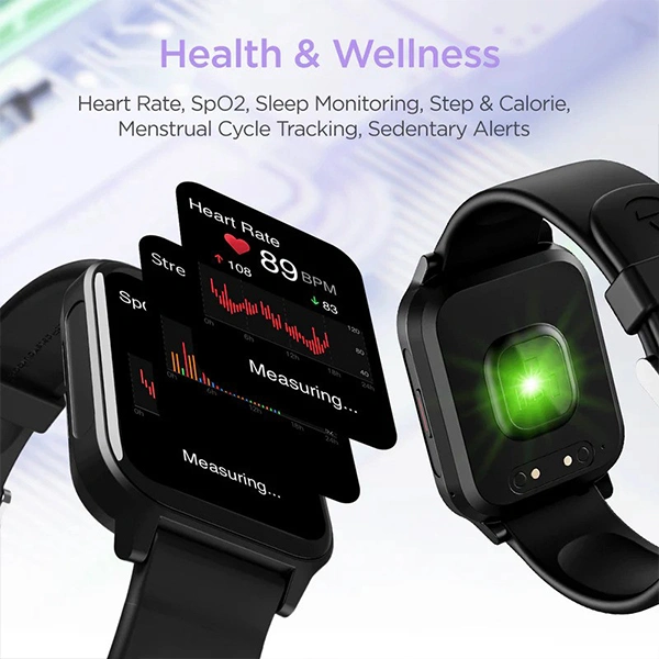 boAt Storm Connect Plus with 1.91" HD Display Smartwatch - Deep Blue - Deep Blue