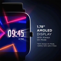 boAt Storm Pro Call With Bluetooth Calling Smartwatch - Red - Red