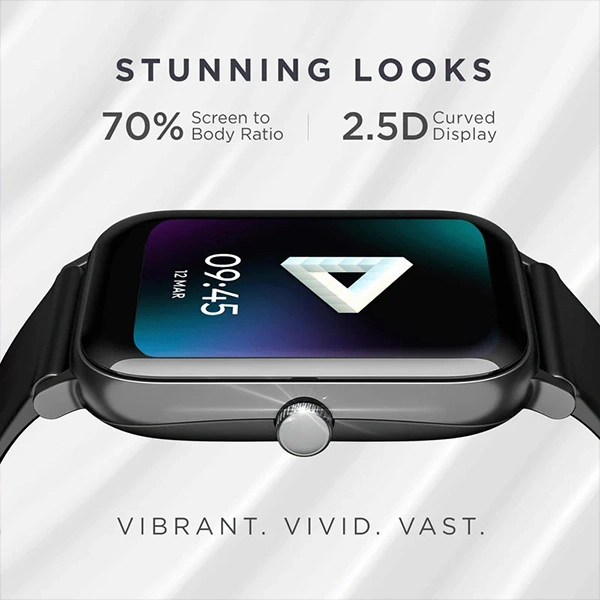 boAt Storm Pro Call With Bluetooth Calling Smartwatch - Red - Red