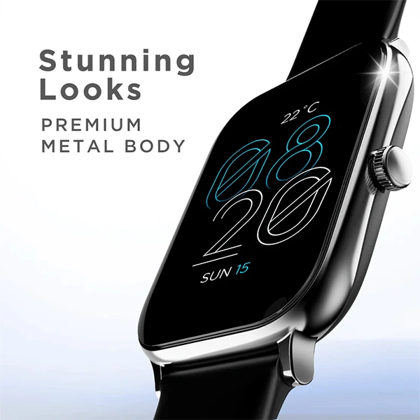 boAt Storm Pro with 1.78" AMOLED Display Smartwatch - Deep Blue - Deep Blue
