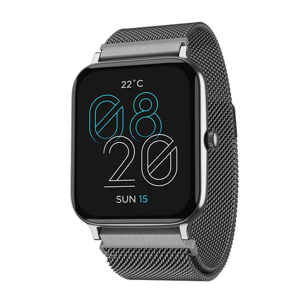 boAt Storm Pro with 1.78" AMOLED Display Smartwatch - Metal Black - Metal Black