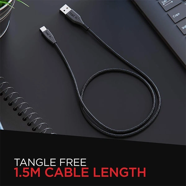 boAt Type C A325 3A Rapid Charging Cable