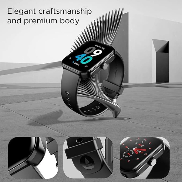 boAt Ultima Call Max Smart Watch with 2" Big HD Display - Active Black - Active Black