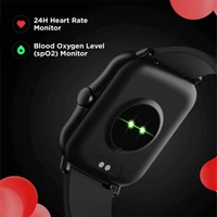 boAt Vertex 1.69” HD Display Smart Watch - Red - Red