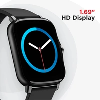 boAt Vertex 1.69” HD Display Smart Watch - Red - Red