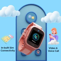 boAt Wanderer Kids Smart Watch with Geo-fencing - Aqua - Aqua