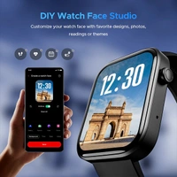 boAt Wave Astra 3 Bluetooth Calling Smartwatch - Active Black - Active Black