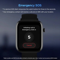 boAt Wave Astra 3 Bluetooth Calling Smartwatch - Active Black - Active Black