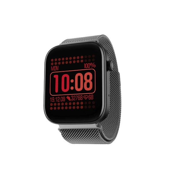 boAt Wave Astra Smartwatch With Bluetooth Calling - Silver Metal - Silver Metal