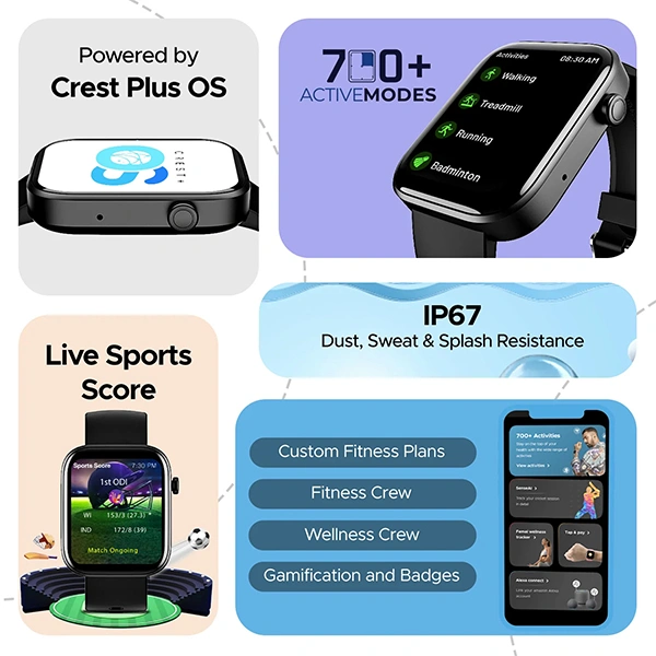 boAt Wave Call 2 with 1.83 HD Display Smart Watch - Active Black - Active Black