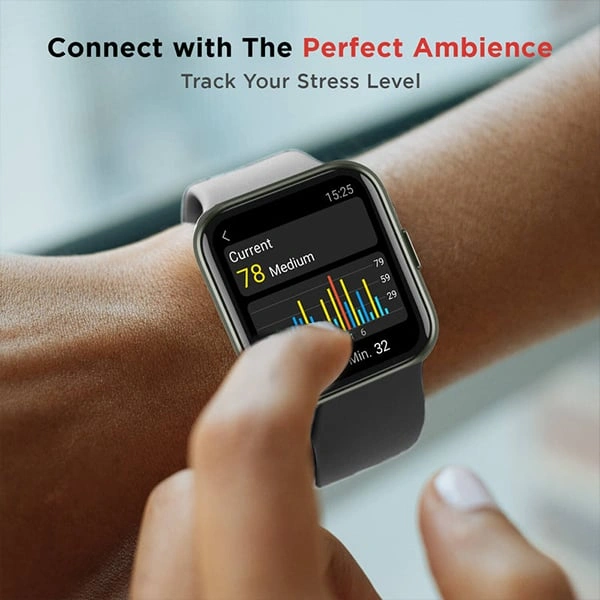 boAt Wave Connect Bluetooth Calling Smartwatch - Deep Blue - Deep Blue