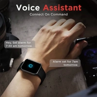 boAt Wave Connect Bluetooth Calling Smartwatch - Deep Blue - Deep Blue