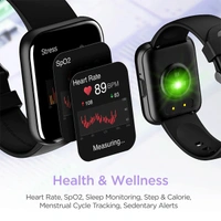 boAt Wave Connect Plus with 1.83'' HD Display Smartwatch - Black