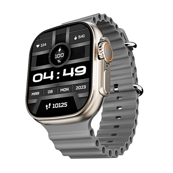 boAt Wave Elevate with 1.96'' HD Display Smart Watch - Deep Grey - Deep Grey
