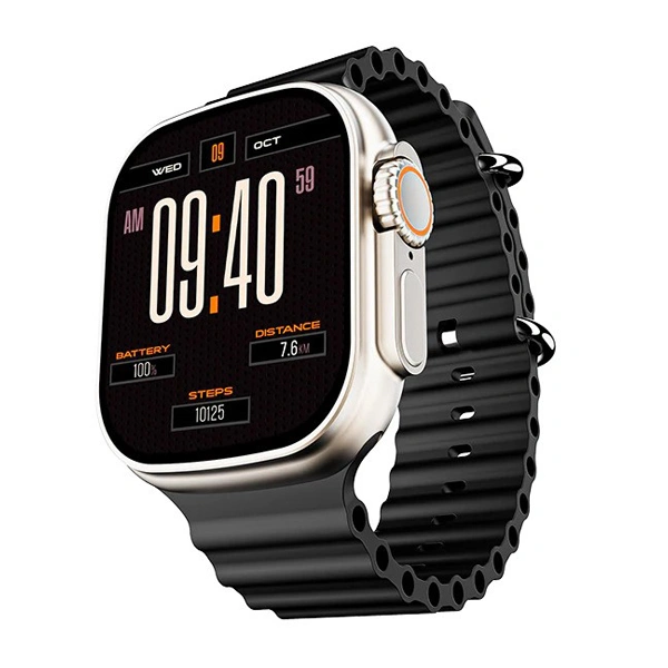 boAt Wave Genesis with 1.96'' HD Display Smart Watch - Deep Blue - Deep Blue