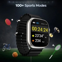 boAt Wave Genesis with 1.96'' HD Display Smart Watch - Deep Blue - Deep Blue