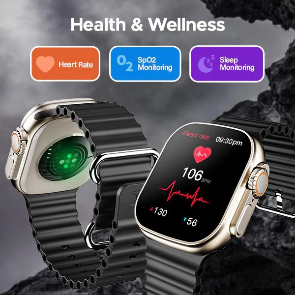 boAt Wave Genesis with 1.96'' HD Display Smart Watch - Deep Blue - Deep Blue