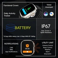 boAt Wave Genesis with 1.96'' HD Display Smart Watch - Deep Blue - Deep Blue