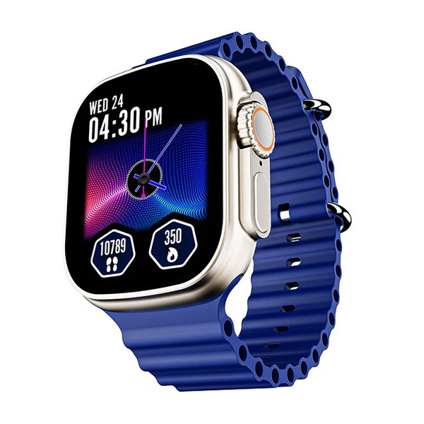 boAt Wave Genesis with 1.96'' HD Display Smart Watch - Deep Blue - Deep Blue