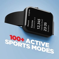 boAt Wave Leap Call Smart Watch with 1.83 HD Display - Deep Blue - Deep Blue