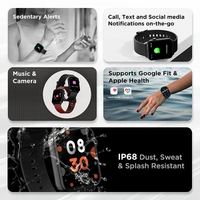 boAt Wave Lite Smartwatch with HD Display - Deep Blue - Deep Blue