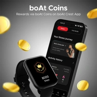 boAt Wave Neo Plus Smartwatch with 1.96" HD Display - Green - Green