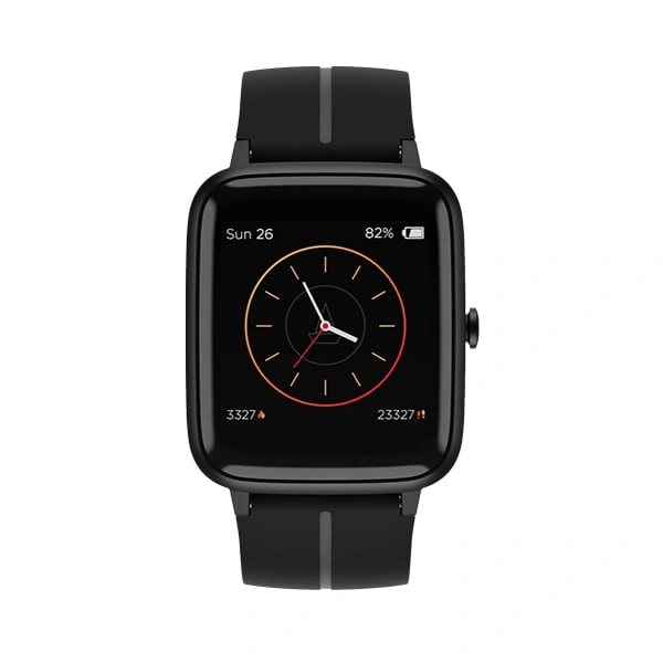 boAt Xplorer O2 Smartwatch - Black - Black
