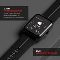 boAt Xplorer O2 Smartwatch - Black - Black
