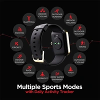boAt Xtend Smart Watch - Charcoal Black - Charcoal Black