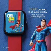 boAt Xtend Smartwatch Superman Edition with Alexa Built-in