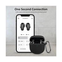 Bose Quiet Comfort Silicon Rubber Case Cover for Earbuds II - Black