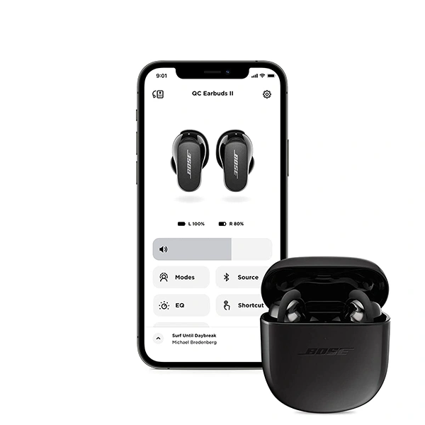 Bose QuietComfort Earbuds II with Active Noise Cancellation (ANC) Bluetooth Headset - Soapstone - Soapstone