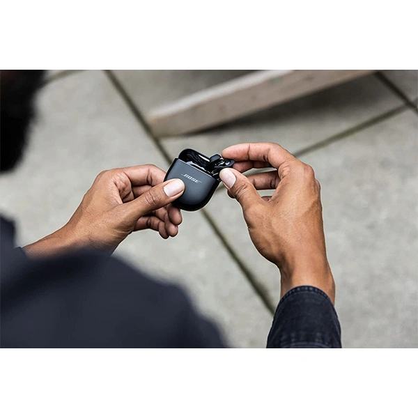 Bose QuietComfort Earbuds II with Active Noise Cancellation (ANC) Bluetooth Headset - Soapstone - Soapstone
