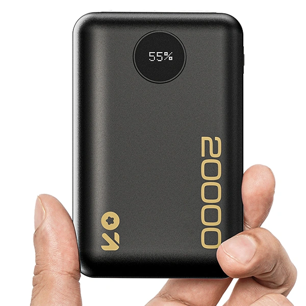 Boult Audio Boult Ampvault V20 20000 mAh 22.5W Fast Charging Power Bank - Black - Black