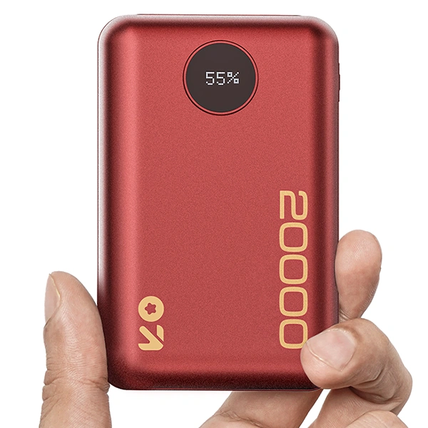 Boult Audio Boult Ampvault V20 20000 mAh 22.5W Fast Charging Power Bank - Red - Red