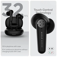Boult Audio Airbass Fx1 Truly Wireless Earbuds - White - White