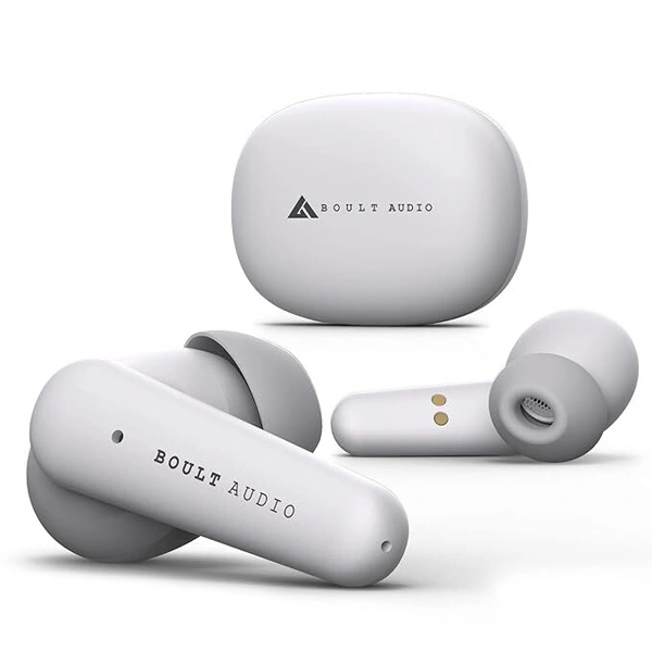 Boult Audio Airbass Fx1 Truly Wireless Earbuds - White - White