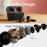 Boult Audio AirBass Propods X Wireless Earbuds - Red - Red