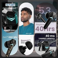 Boult Audio Ammo True Wireless In Ear Earbuds with 40ms Lowest Latency
