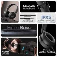 Boult Audio Bass Buds Q2 Lightweight Headphones
