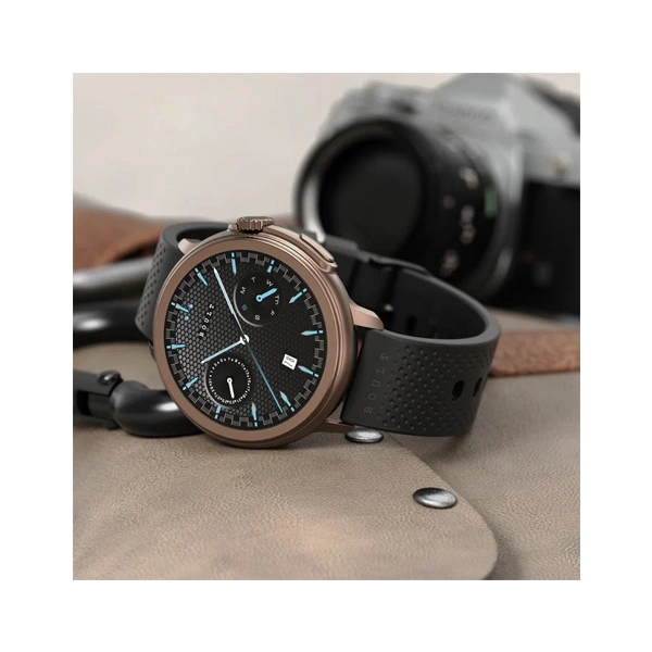 Boult Audio Crown R 1.52 inch Round HD Screen Smartwatch - Bullet Silver - Bullet Silver