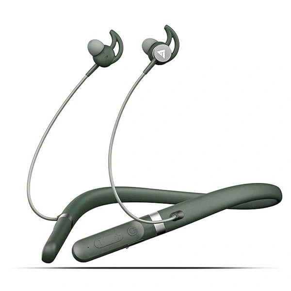 Boult Audio Curve ANC Wireless Earphones - Green - Green