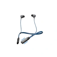 Boult Audio Curve Neckband with 12 Hrs Playtime with Built-in Mic - Red - Red