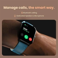 Boult Audio Dive+ with 1.85" HD Display Bluetooth Calling Smartwatch - Jet Black - Jet Black